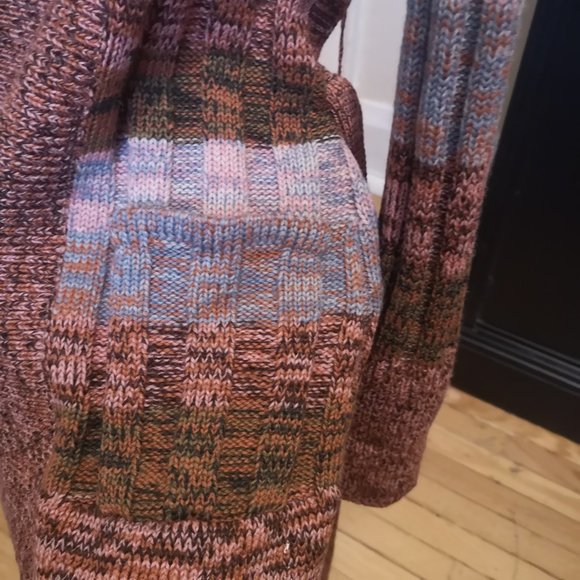 2/$40 Michel Martin open wool sweater / cardigan - Picture 7 of 12